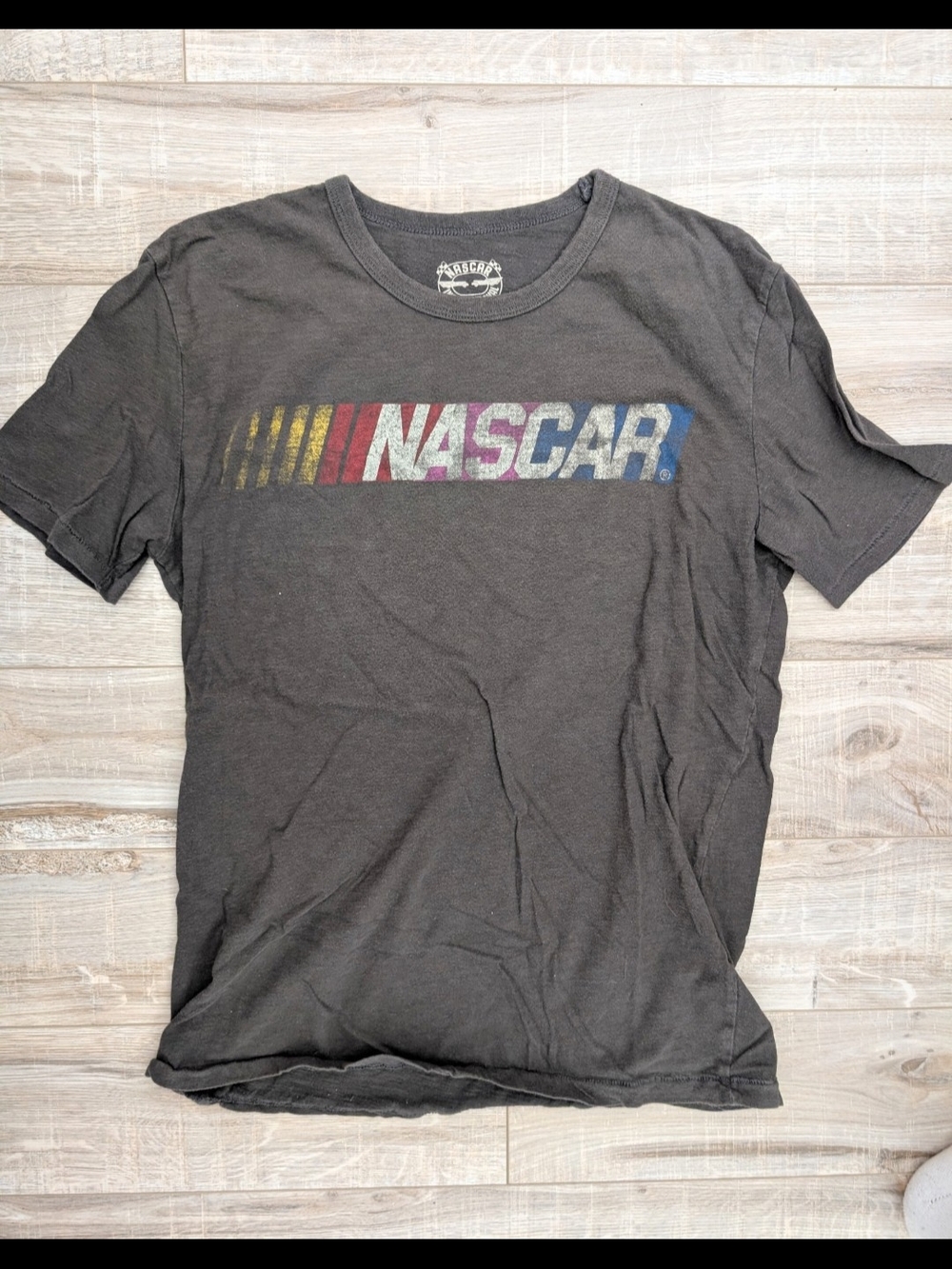 Lucky Brand Charcoal Short Sleeve Crewneck Tee - Men's Small